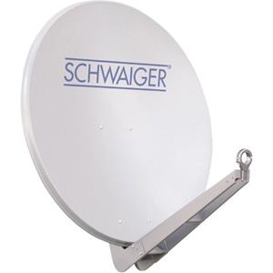 schwaiger SPI085 SAT Antenne 85cm Reflektormaterial: Aluminium Hellgrau