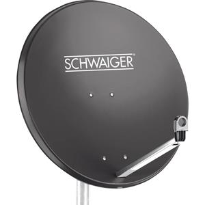 Schwaiger Satellietschotel 80 cm Reflectormateriaal: Staal Antraciet