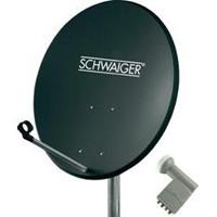 schwaiger SAT-Anlage ohne Receiver Teilnehmer-Anzahl 4