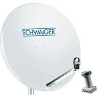 schwaiger SAT-Anlage ohne Receiver Teilnehmer-Anzahl 4