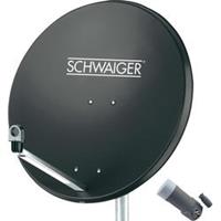 SAT-Anlage ohne Receiver Teilnehmer-Anzahl 1 80cm