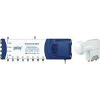 Wentronic LNB/Multi Switch-Set Quattro-LNB plus signal distributor for up to 8 T