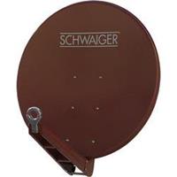 schwaiger SAT Antenne 85cm Reflektormaterial: Aluminium Ziegel-Rot