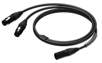 procab PRA736/1.5 verloopkabel met Neutrik connectors 150cm