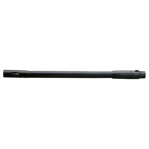 k&m 23010 XLR zwanenhals met 3/8 draad 30cm zwart