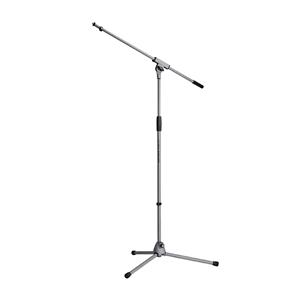 König & Meyer 21060 microphone stand with boom arm, grey