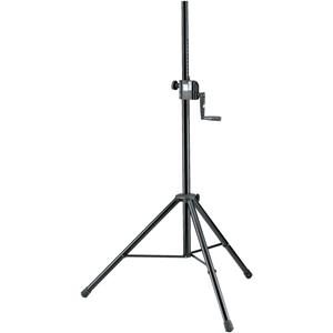 21302 Wind-up luidsprekerstatief zwart