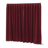 Showtec P&D Curtain Dimout 300x400 Pipe & Drape (Pleated, Red)