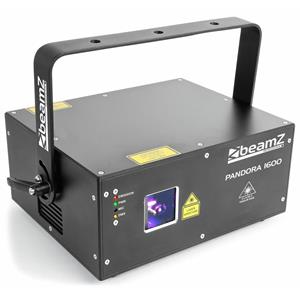 Beamzprofessional BeamZ Pandora 1600 TTL RGB Laser 1.6W met ILDA