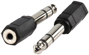 Valueline Jack stereo male naar jack stereo female adapter