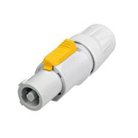 Neutrik Connector Power Plug Male PVC Grijs/Blauw