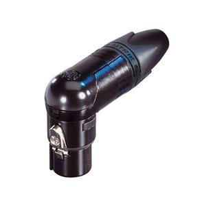 Neutrik NC3FRX-B XLR Winkelstecker, 3polig, Female