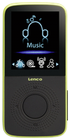 Lenco Lenco PODO-153LM MP3 Player + Schrittzähler (Grün)