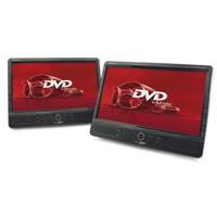 Kopfstützen DVD-Player mit 2 Monitoren Bilddiagonale=17.78cm (7 Zo