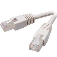 Vivanco CAT 5e network lead 20.0 m grey networking cable - Wit - 20m