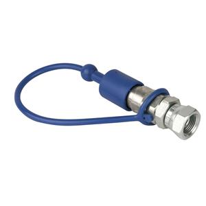 Showtec CO2 3/8" naar Q-Lock adapter (male)