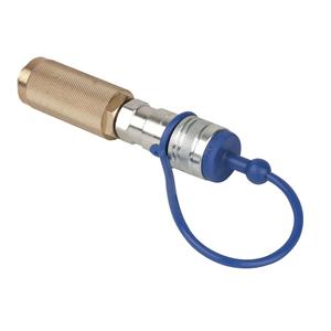 Showtec CO2 Fles naar slang adapter (3/8" Q-Lock koppeling)