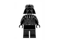 LEGO Figurenwecker Darth Vader 9002113, schwarz
