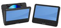 Draagbare Twin DVD-speler, 7 inch, LCD-scherm