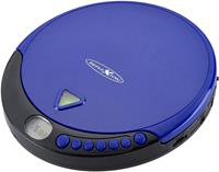 Reflexion PCD510MF Tragbarer CD-Player CD, CD-R, CD-RW, MP3 Blau
