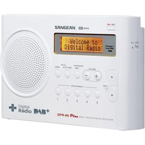 sangean dab radio DPR-69 wit