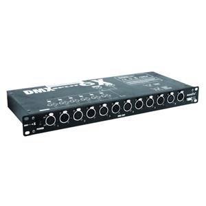 eurolite DMX Split 6X DMX Splitter 6-Kanal 19 Zoll-Bauform