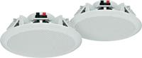 Monacor SPE-284/WS Luidspreker voor buiten 50 W IP65 Wit 2 stuk(s)