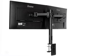 Iiyama Dubbele bureausteun arm DS1002C-B1 (VZLI0002)