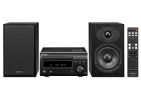 DENON D-M41 Zwart + Speakers Zwart