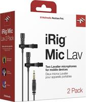 IK Multimedia iRig Mic Lav Krawattenmikrofon, Doppelpack