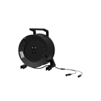 Procab / Neutrik PRX222 2x XLR (m) - 2x XLR (v) audiokabel op haspel - 50 meter