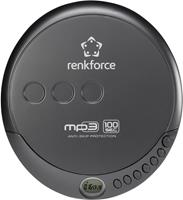 MPCD-122C Tragbarer CD-Player CD, CD-R, CD-RW, MP3 Schwarz