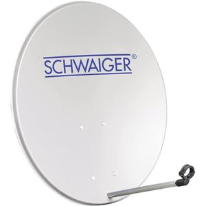 schwaiger SPI2080 SAT Antenne 80cm Reflektormaterial: Aluminium Aluminium-Grau