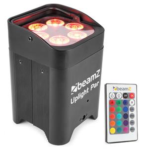 BeamZ BBP96 verticale LED par op accu RGBWA+UV