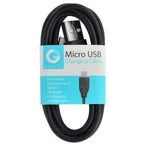 Micro usb kabel Zwart 1 meter