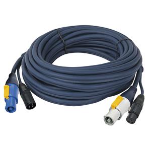 Showtec DAP Powercon + XLR kabel (10 meter)