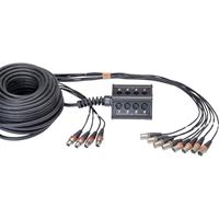 Cordial CYB 8-4 C 15 Multicore kabel 15.00 m Aantal ingangen:8 x Aantal uitgangen:4 x