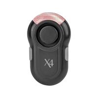 X4-LIFE Tasalarm X4-TECH Zwart 115 dB 701589