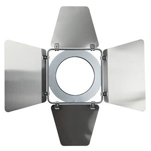 Showtec Par 36 barndoor, chroom