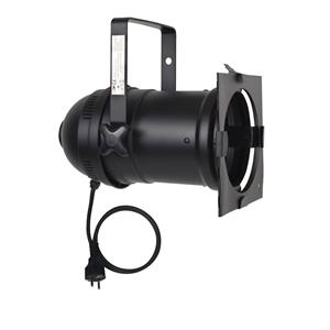 Showtec Par 56 lang, zwart, met stekker
