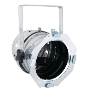Showtec Par 64 kort, chroom, met stekker en parsafe