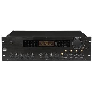 DAP ZA-9250VTU - 100V zone versterker / mixer / media-player / tuner (250 Watt)