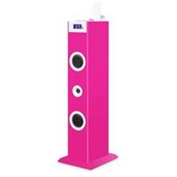 bigben Musikanlage Sound Tower TW5 - Pink, inkl. Sticker pink