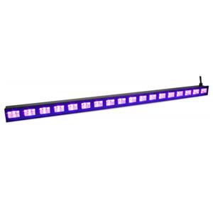 beamz BUV183 18x 3W UV LED-bar