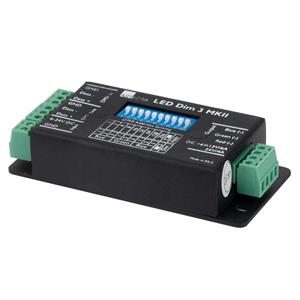 LED Dim-3 MKII - DMX dimmer voor RGB LED spots en strips