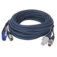 DAP PowerCon/XLR Audio Combi-Cable, 3 metres