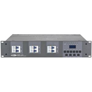 DDP-610S, 6-kanaals digitale dimmer, Schuko uitgangen