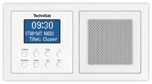 TechniSat UP 1 Unterbauradio DAB+, UKW Bluetooth Weiß