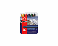 Waskrijt Caran d'Ache neocolor-II 10stuks assorti