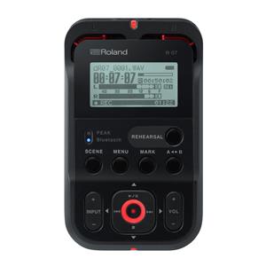 Roland R-07 Hoge Resolotie Audiorecorder Zwart